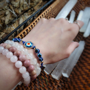 
                  
                    Load image into Gallery viewer, Evil Eye Blue Thread Bracelet
                  
                