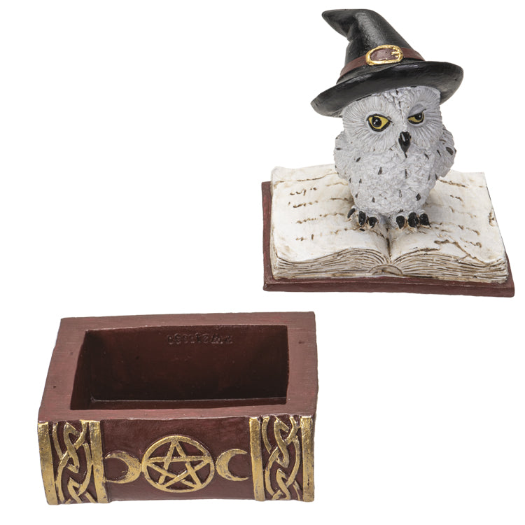 
                  
                    Load image into Gallery viewer, Owl Familiar Box - Red
                  
                