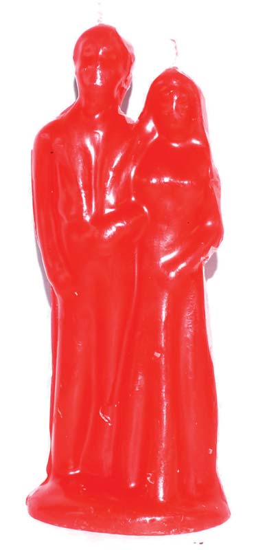 Coupling Figure Candle