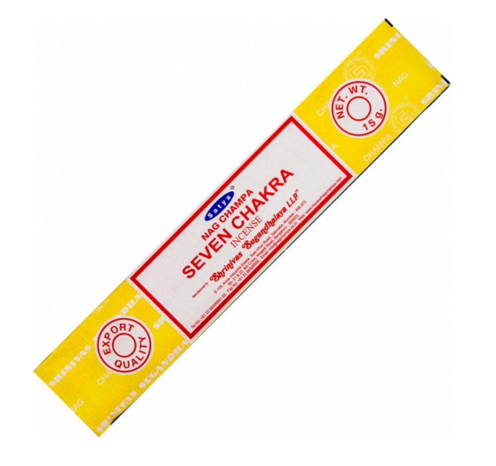 Seven Chakra 15 gram - Satya Incense