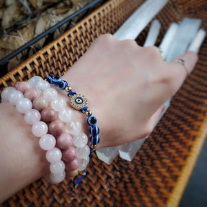 
                  
                    Load image into Gallery viewer, Evil Eye Blue Thread Bracelet
                  
                