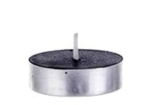 Black T-light Candle